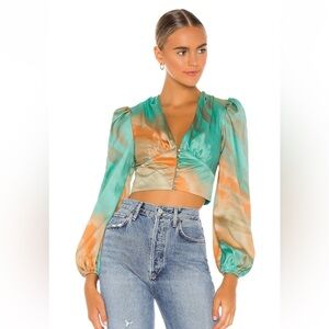 Eleen Blouson Top